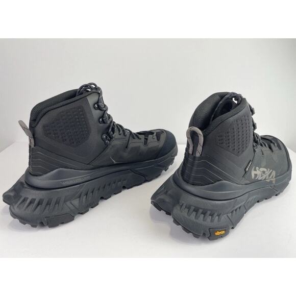 Hoka One One Tennine Hike GTX Black Men's Vibram Hiking Boot - Size 11D - Picture 9 of 9